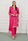 Zellbury Embroidered & Lawn Printed Kurta Dupatta and Trouser Set