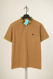 Lacoste Polo Shirt with Signature Lettered Collar