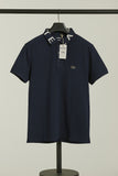 Lacoste Polo Shirt with Signature Lettered Collar