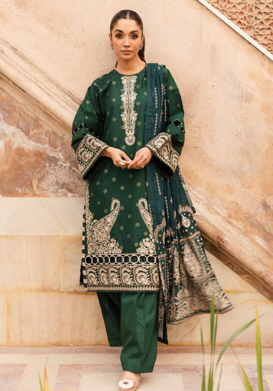 Saroj by Johra – Embroidered Chiffon Collection (3 Piece Unstitched)