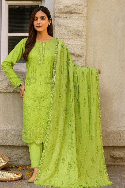 Bhishma By Bareeze Embroidery – Unstitched 3 Piece Suit