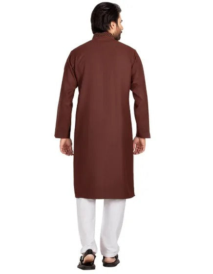 Jamawar Sherwani Kurta BY J.