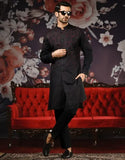 Jamawar Sherwani Kurta BY J.