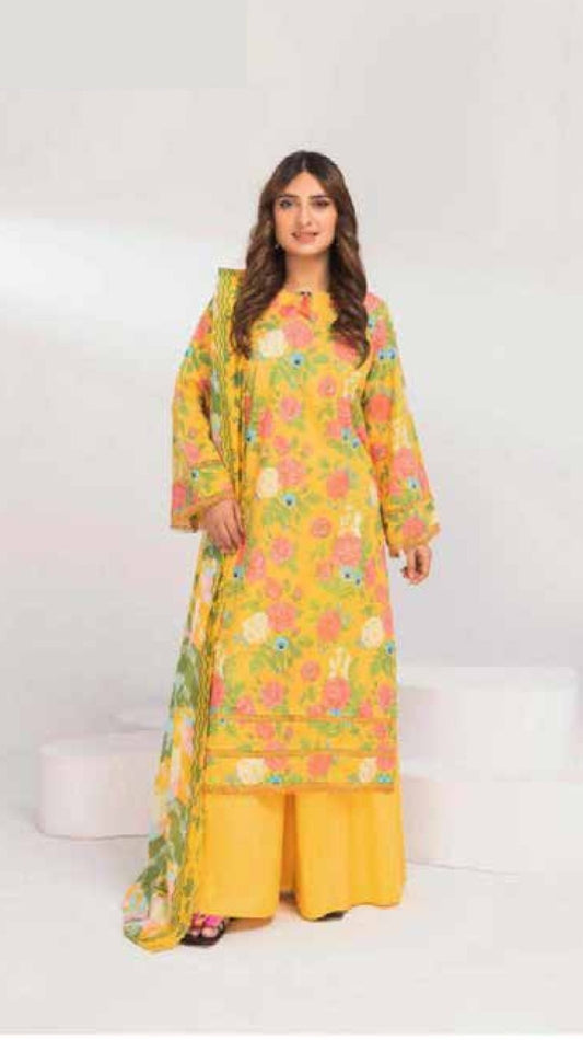 Sapphire 2-Piece Lawn Shirt &Dupatta