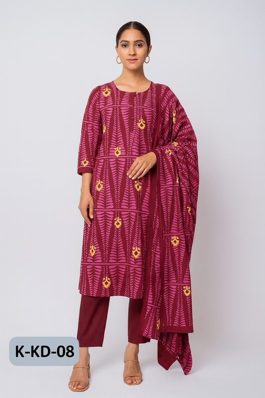 Kayseria Khaddar 3-Piece Unstitched