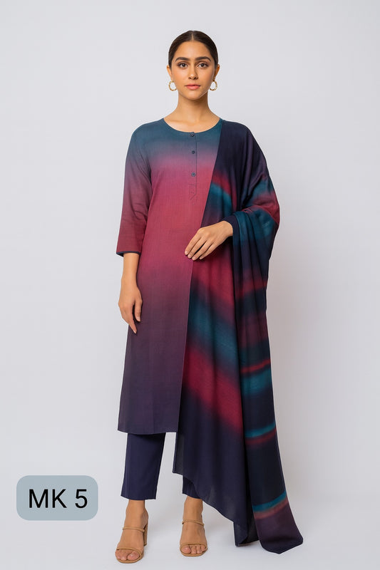 Mix Brand Khaddar 3-Piece