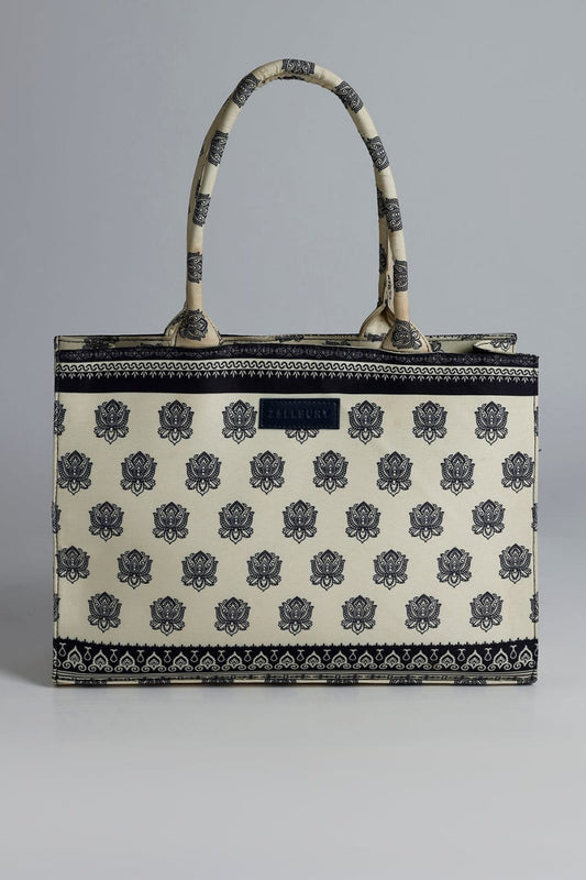 Zellbury Canvas Raksin Tote Bag
