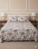 Floral Double Bed Sheet Set