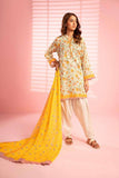 Al Karam Printed Khaddar Unstitched 3-Piece