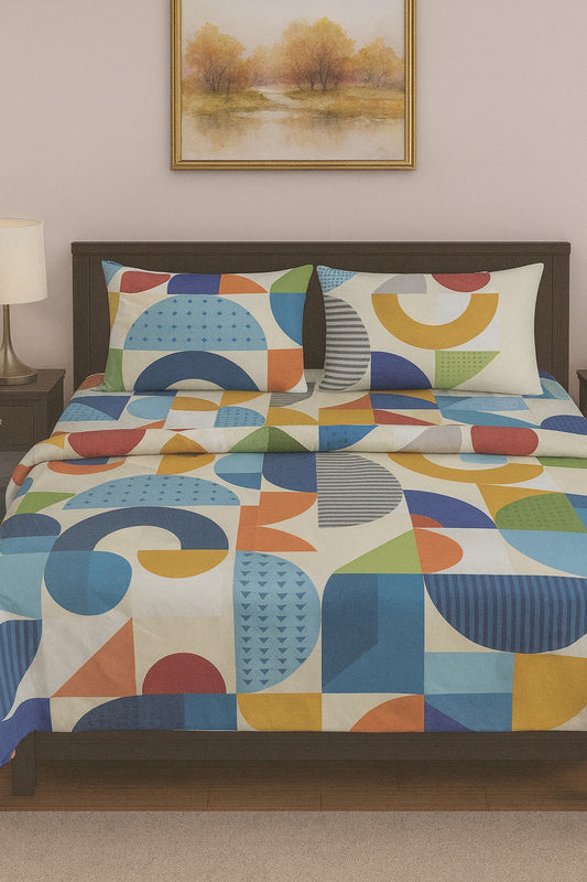 Double Bedsheet 100% Cotton International Quality Comfort