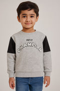 Petit Champion” Grey Sweatshirt