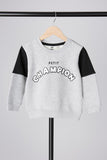 Petit Champion” Grey Sweatshirt