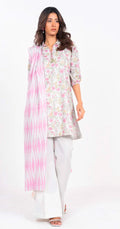 Al-Karam Printed Khaddar Unstitched 3-Piece Suit (Desert Storm)