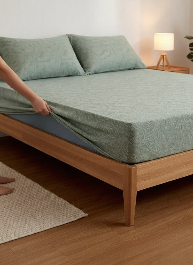 Bed Fitted Cover by GAP (Double) with 2 Pillow Covers