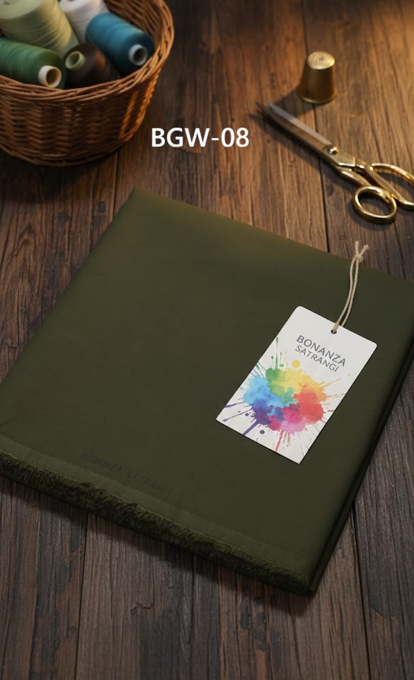 Bonanza Satrangi Wash & Wear -- Winter Collection