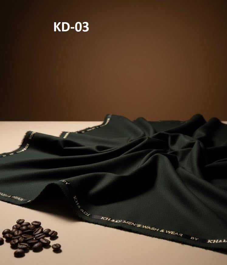 Khaadi – Men’s Unstitched Wash & Wear Fabric