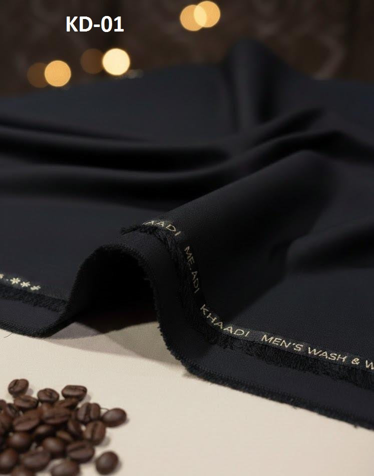 Khaadi – Men’s Unstitched Wash & Wear Fabric