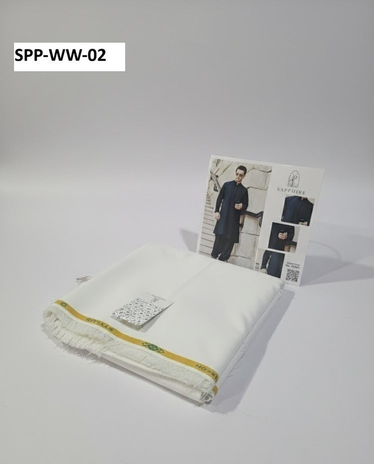 Sapphire – Men’s Unstitched Wash & Wear Fabric