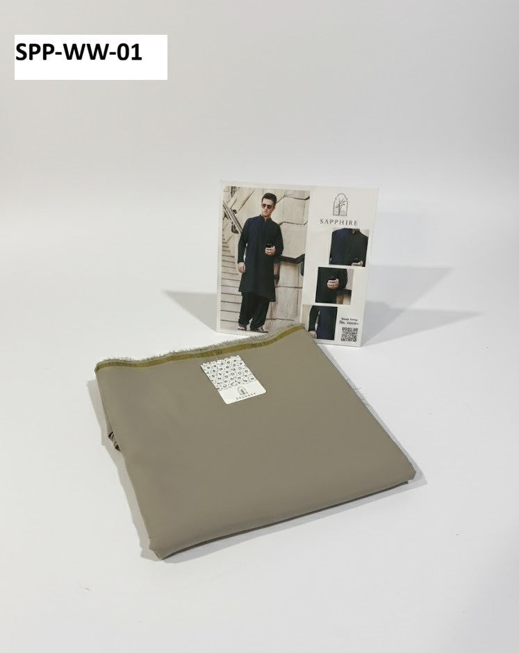 Sapphire – Men’s Unstitched Wash & Wear Fabric