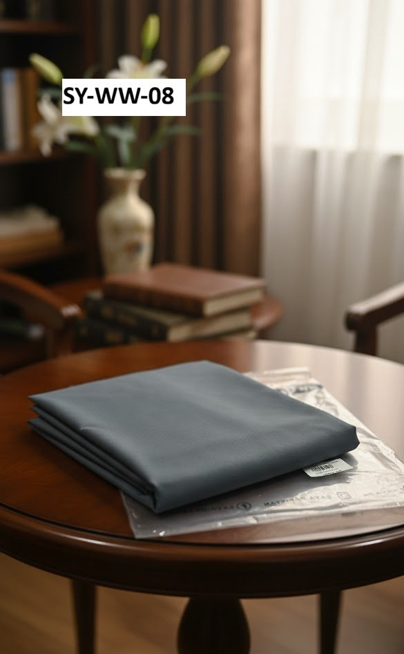 SAYA MEN'S Unstitched Premium Wash & Wear Suit (White)