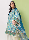 Bonanza Satrangi-3PC-Unstitch Lawn (Sky green)