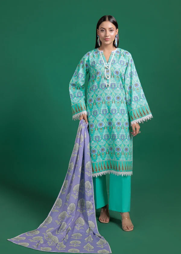 Bonanza Satrangi-3PC-Unstitch Lawn (Rivera)