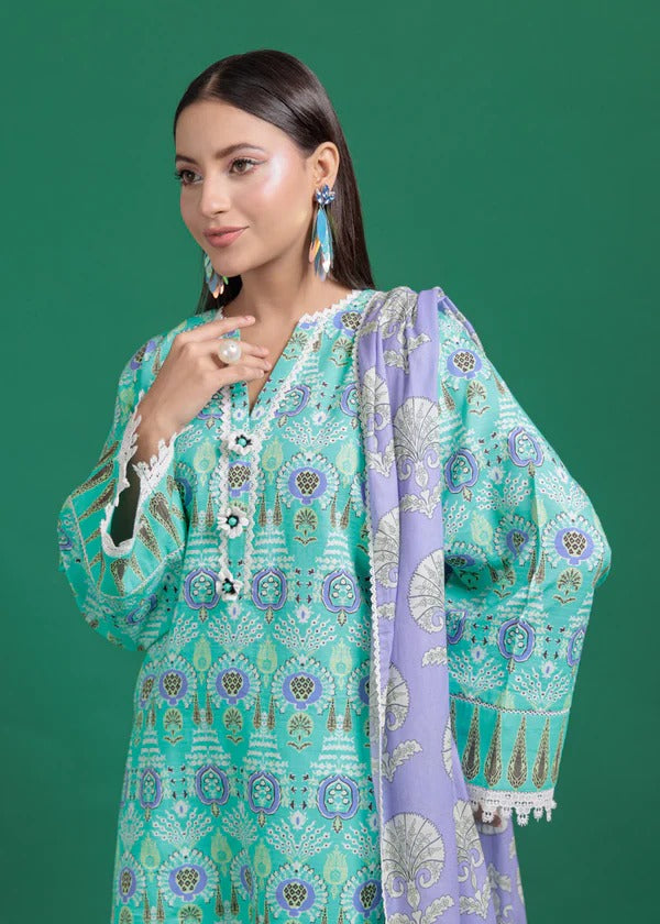 Bonanza Satrangi-3PC-Unstitch Lawn (Rivera)