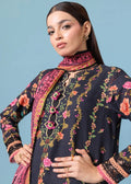 Bonanza Satrangi-3PC-Unstitch Lawn (Black)