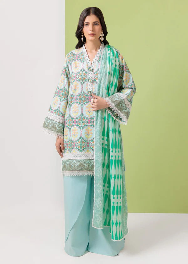 Bonanza Satrangi-3PC-Unstitch Lawn (Multi)