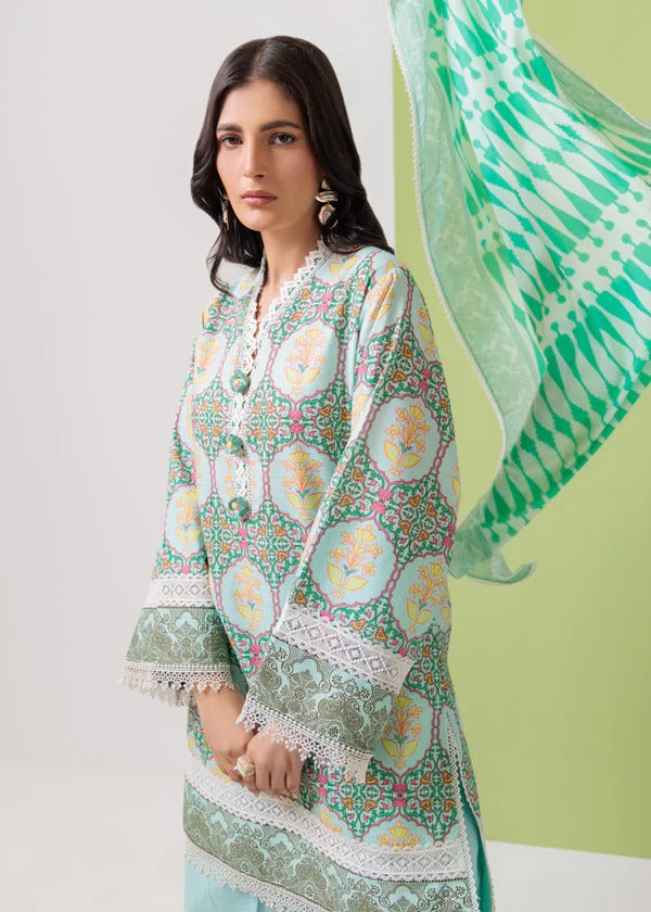 Bonanza Satrangi-3PC-Unstitch Lawn (Multi)