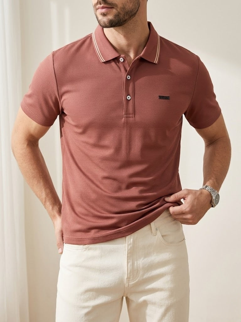 Imported Polo Shirt-Uwani-(Brown)