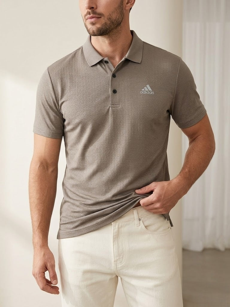 Imported Polo Adidas Shirt (gray)