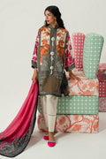 Mahay Sana Safinaz 3PC Unstitch Lawn. (Multi color)