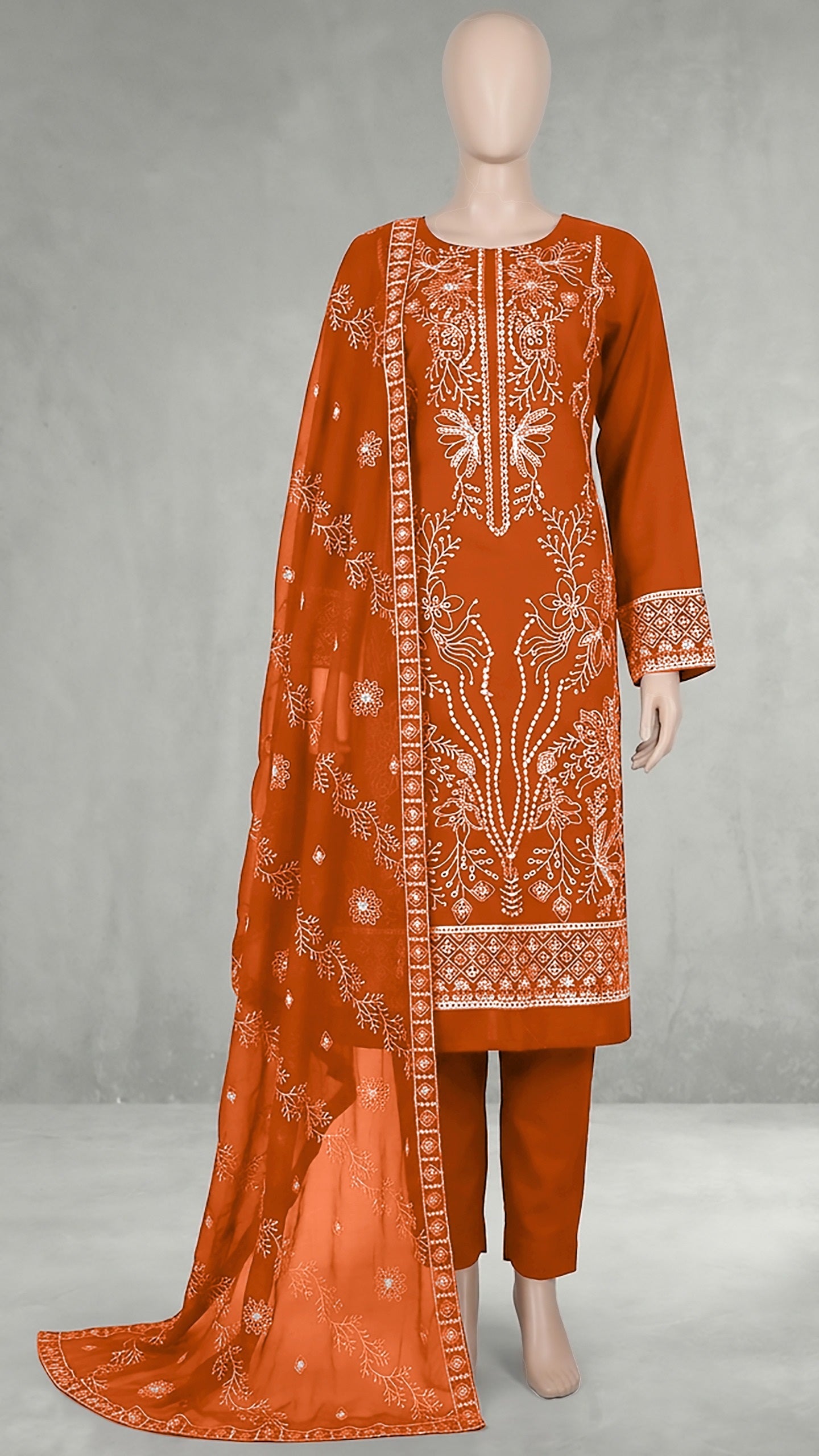 Sana by Breeza Fashion – Embroidered 3PC Unstitched Lawn Suit