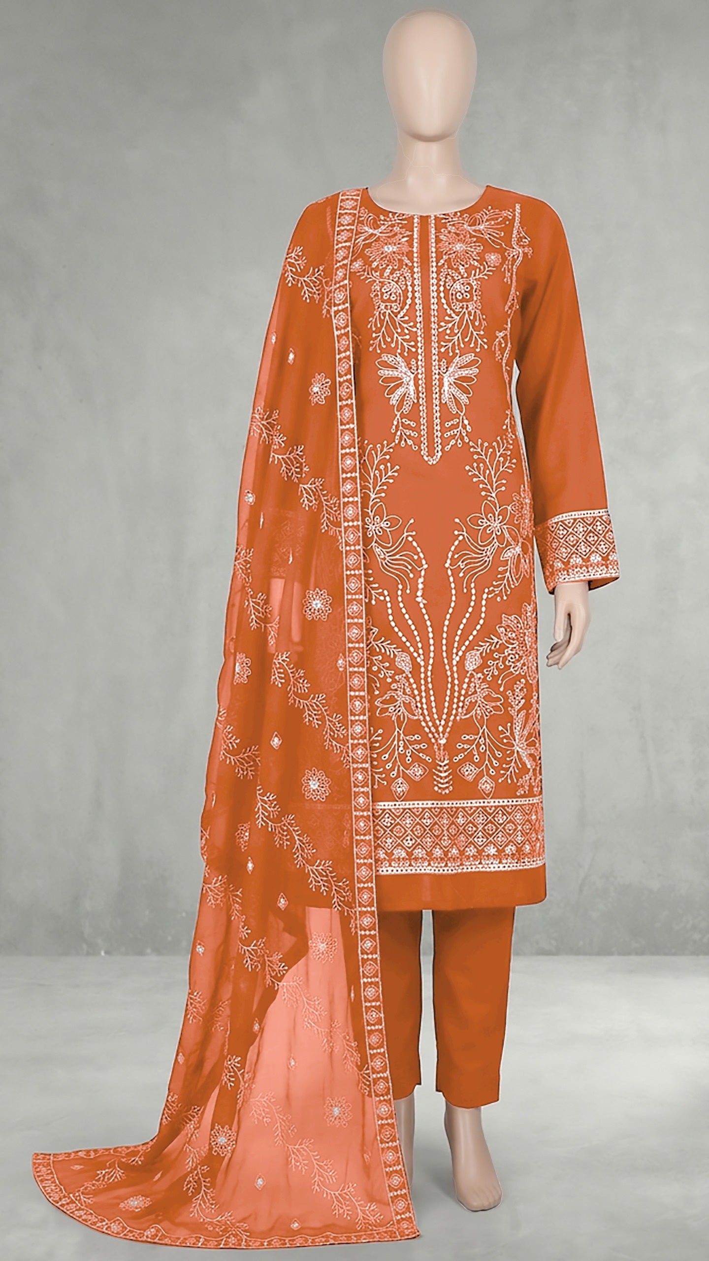 Sana by Breeza Fashion – Embroidered 3PC Unstitched Lawn Suit