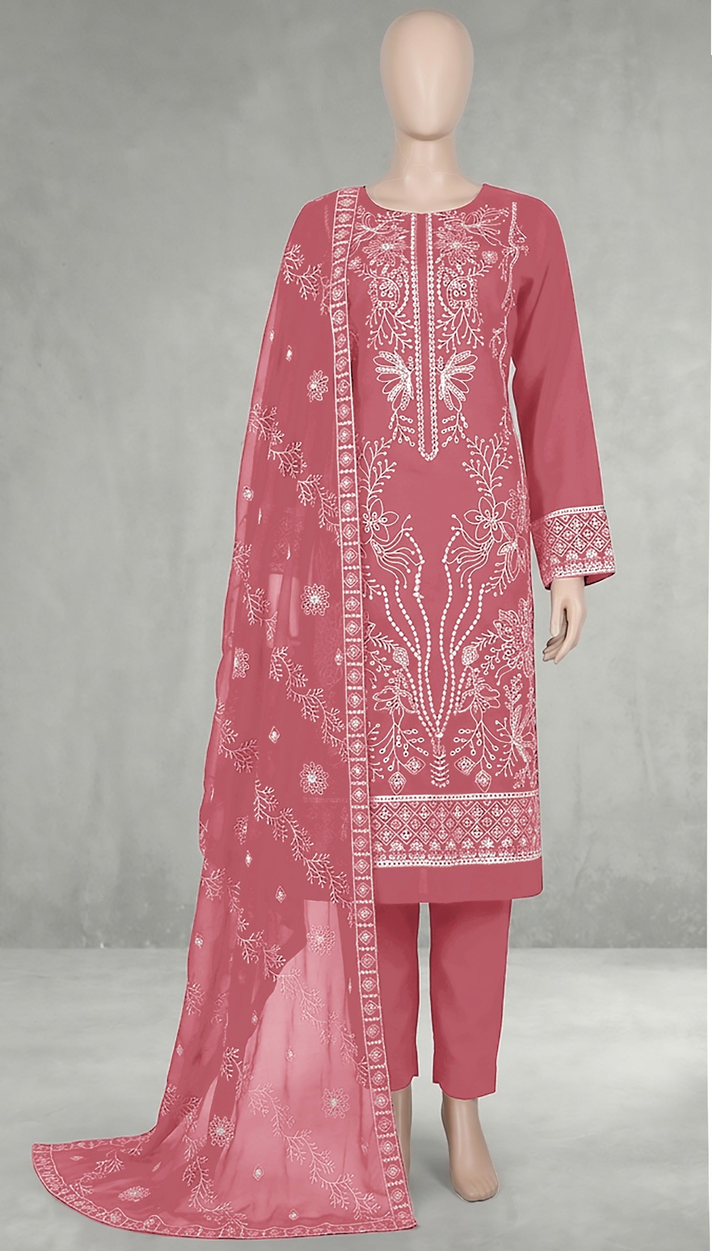 Sana by Breeza Fashion – Embroidered 3PC Unstitched Lawn Suit