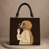Hijab Girl Canvas Tote Bag – Stylish, Durable & Versatile