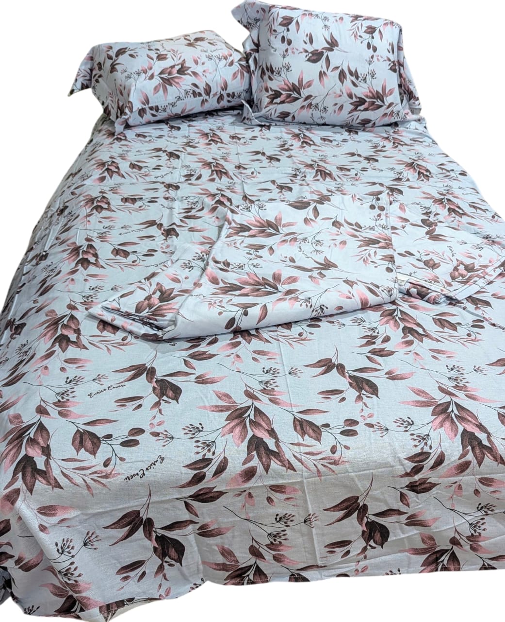 3-Piece Luxury Bed Sheet Set – Elastic Fitted | Printed Flanelle By Henri Coveri