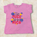 Kids' Graphic T-Shirt – with cheerfull messages