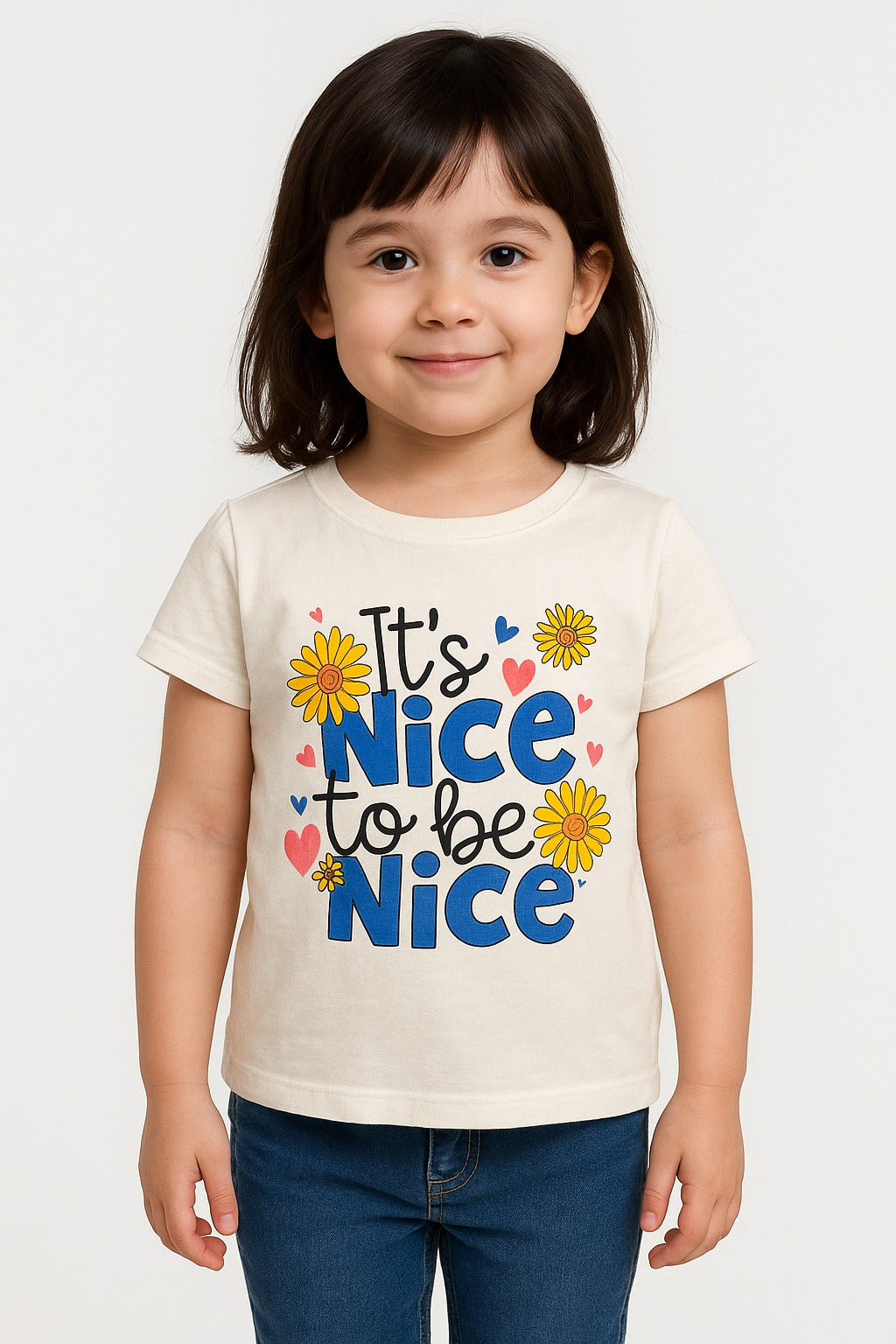 Kids' Graphic T-Shirt – with cheerfull messages