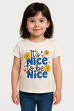 Kids' Graphic T-Shirt – with cheerfull messages