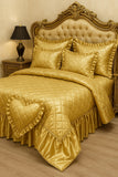 Bridal embroidered bedding set (9pcs set)