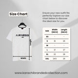 Airness RoundNeck White Printed T-Shirt