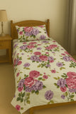 Single Bedsheet with Pillow Cover ( Export Quality )