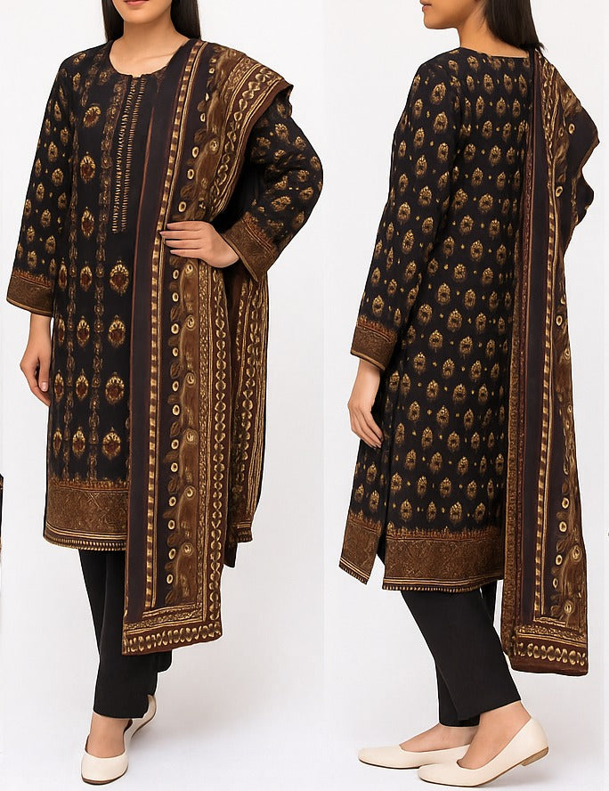 Sana Safinaz 3-Piece Stitched Lawn Suit