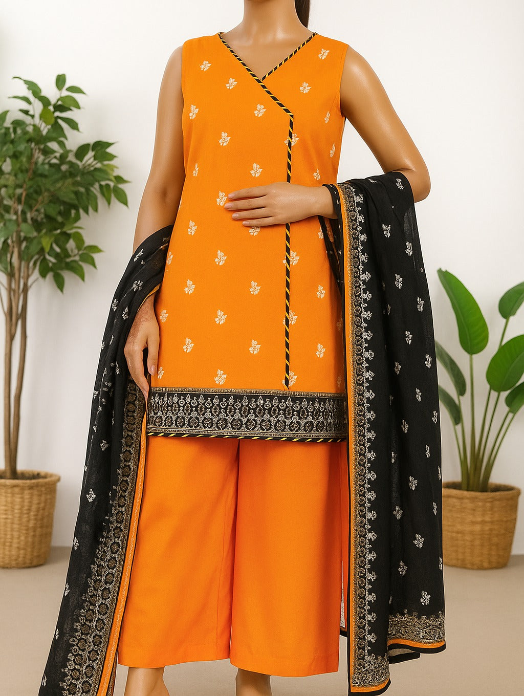 Sana Safinaz-Mahay-3 Piece 25' Unstitched Suit