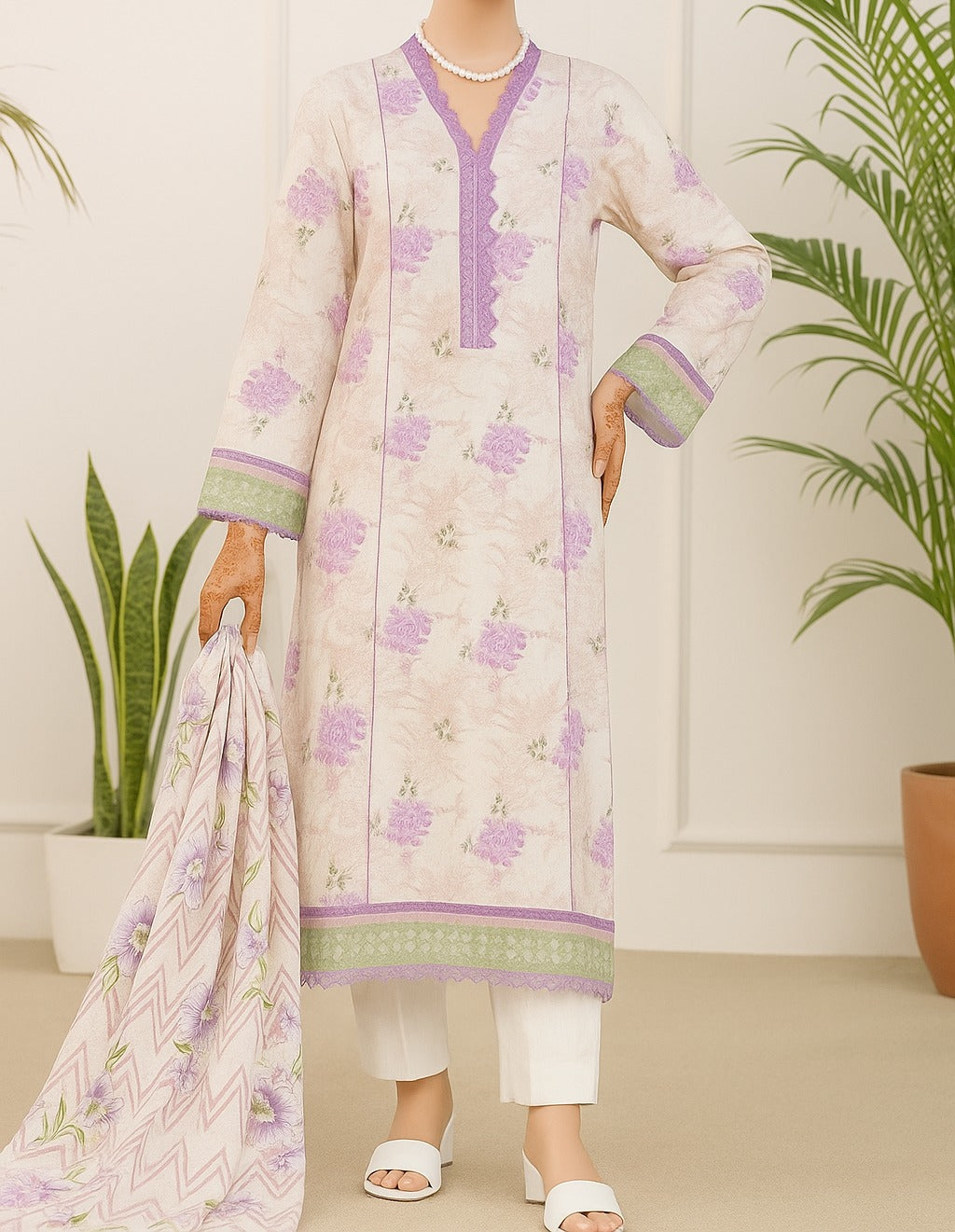 Sana Safinaz-Mahay-3 Piece 25' Unstitched Suit
