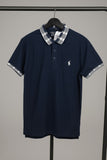 Ralph Lauren Classic Fit  Polo Shirt with Check Collar
