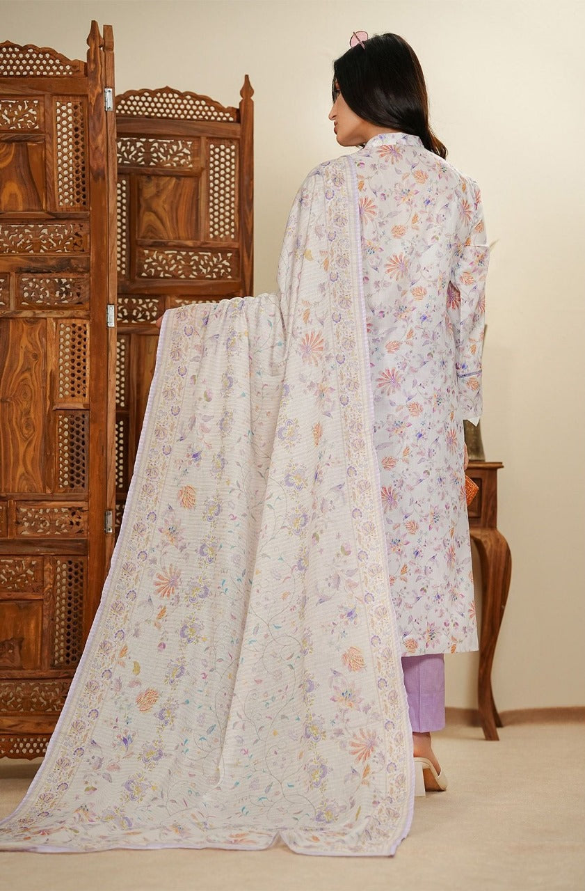 Nikhar by Meerab - Spring Summer 3-Piece Unstitched Lawn Suit