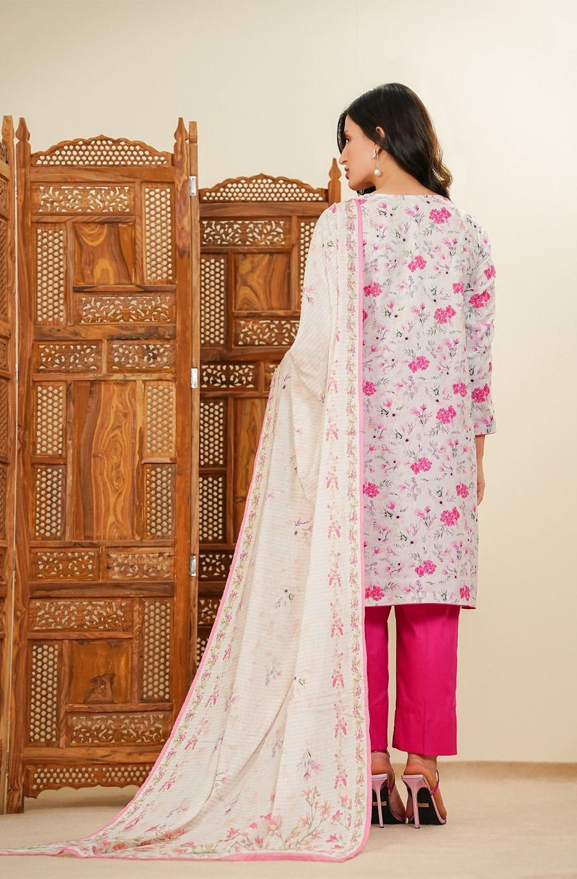 Nikhar by Meerab - Spring Summer 3-Piece Unstitched Lawn Suit